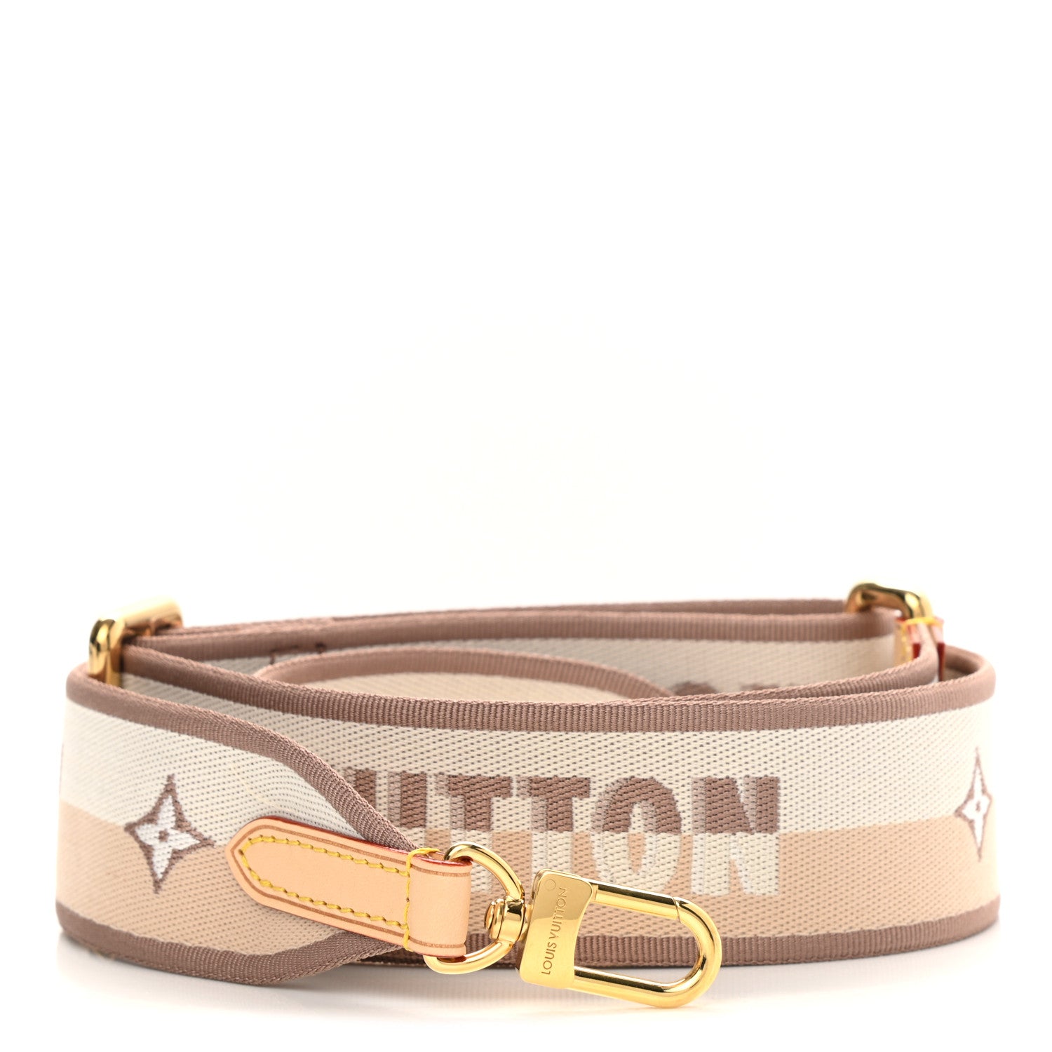 Louis Vuitton Jacquard Speedy Bandouliere 20 Shoulder Strap Beige 1 of 3