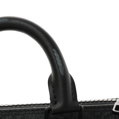 Louis Vuitton Monogram Taurillon Keepall Bandouliere 25 Black 10 of 12