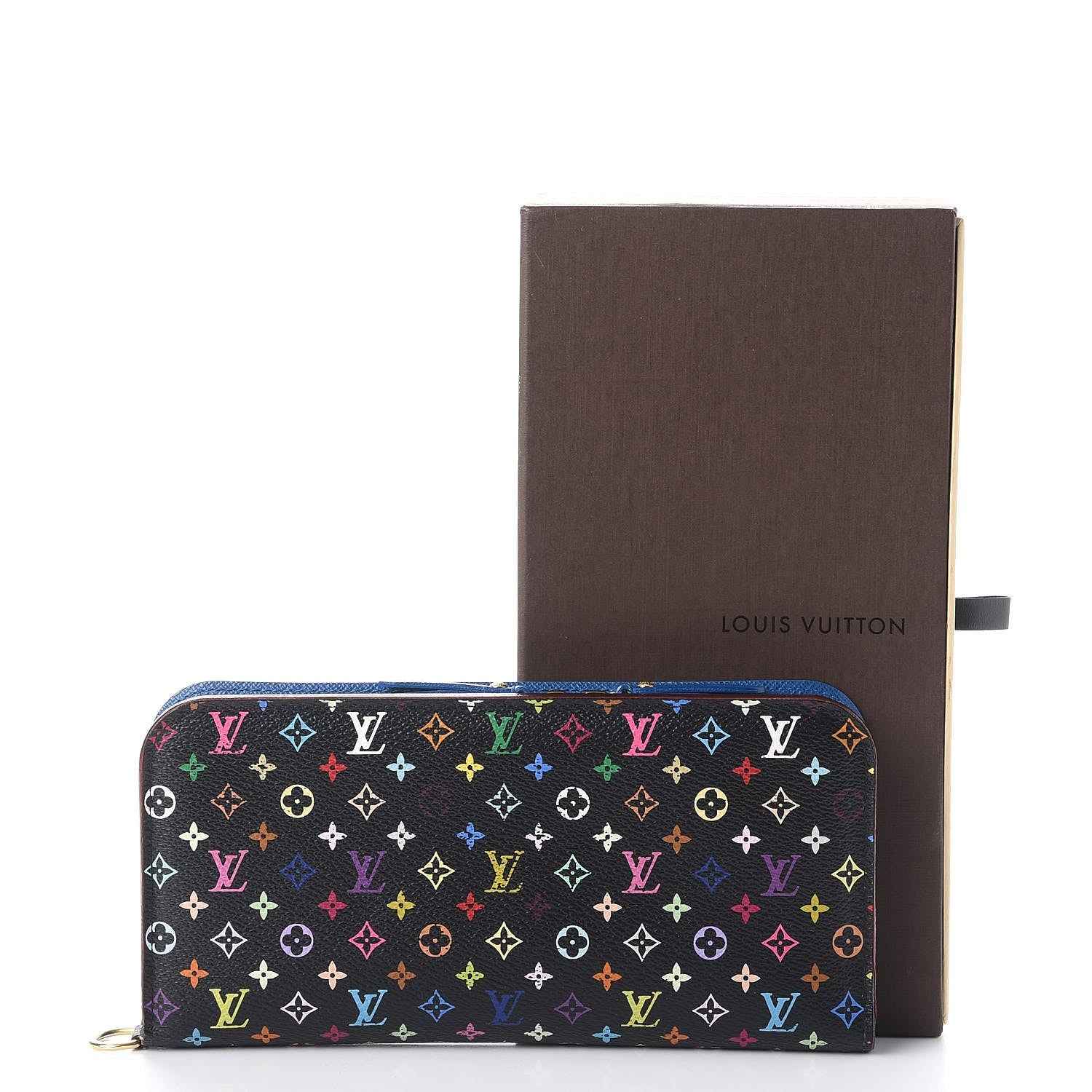 Louis Vuitton Monogram Multicolor Insolite Wallet Black Bleuet 8 of 8