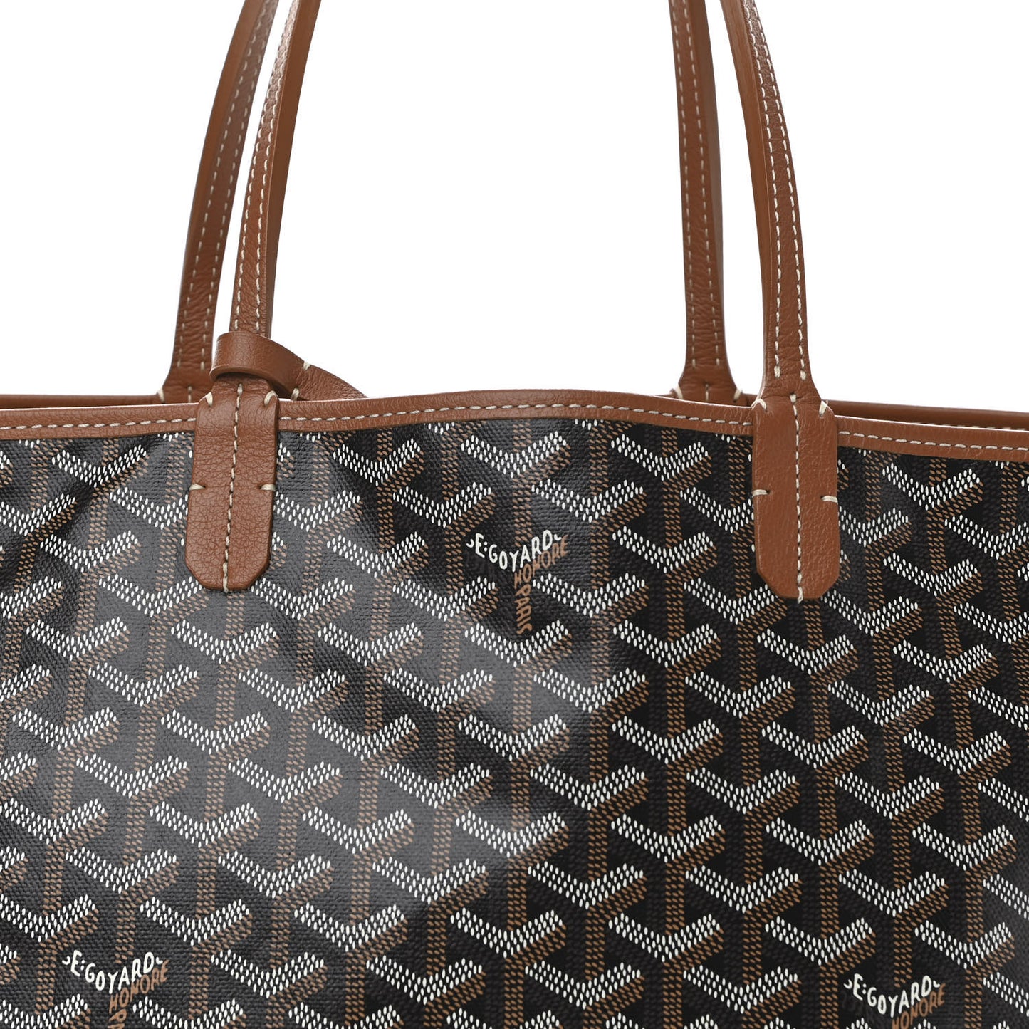 Goyardine Saint Louis PM Black Gold