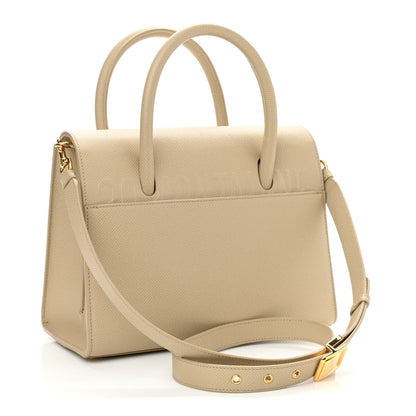 Christian Dior Grained Calfskin Medium St. Honore Tote Beige 3 of 9