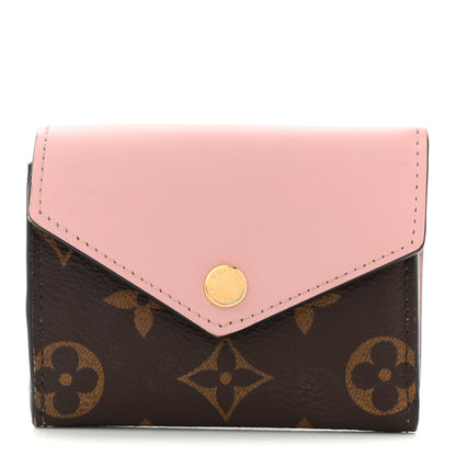 Louis Vuitton Monogram Zoe Wallet Rose Ballerine 1 of 9
