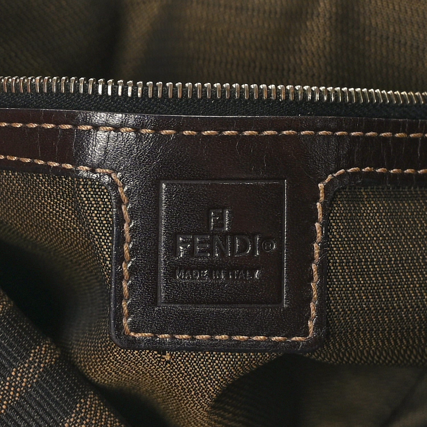 Fendi Zucca Mama Baguette Tobacco 7 of 11