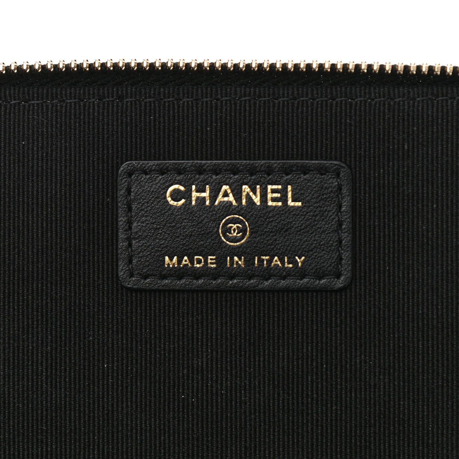 Chanel Lambskin Quilted Small Top Handle Vanity Case With Chain Black 6 of 10