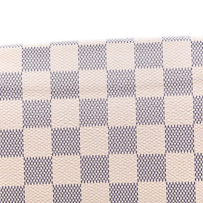 Louis Vuitton Damier Azur Pochette Felicie Chain Wallet Rose Ballerine 12 of 16