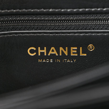 Chanel Lambskin Quilted Medium Trendy CC Flap Dual Handle Bag Black 6 of 14