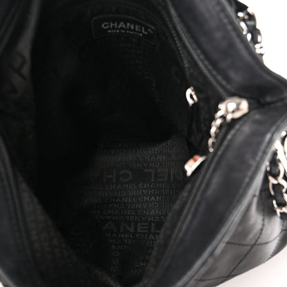 Chanel Lambskin Ultimate Soft Hobo Black 5 of 11