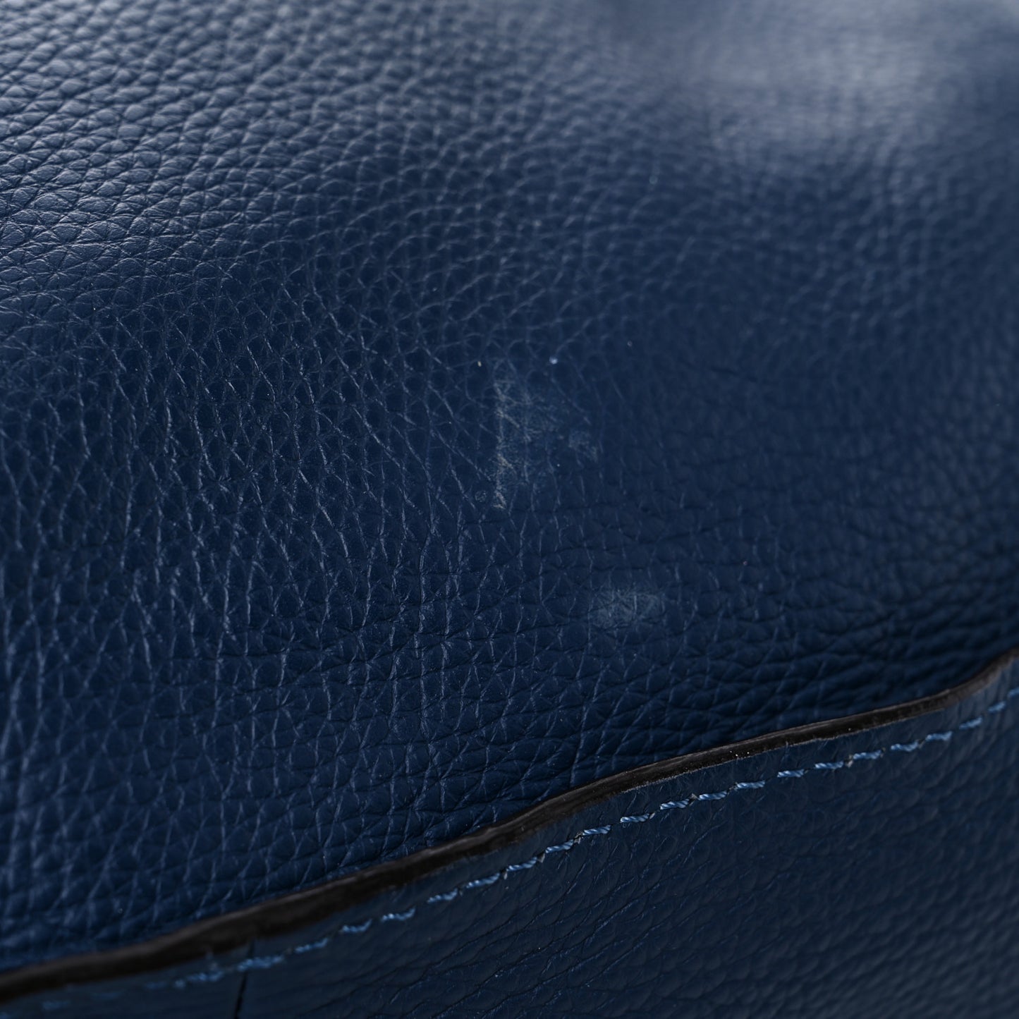 Calfskin Medium Marcie Satchel Navy