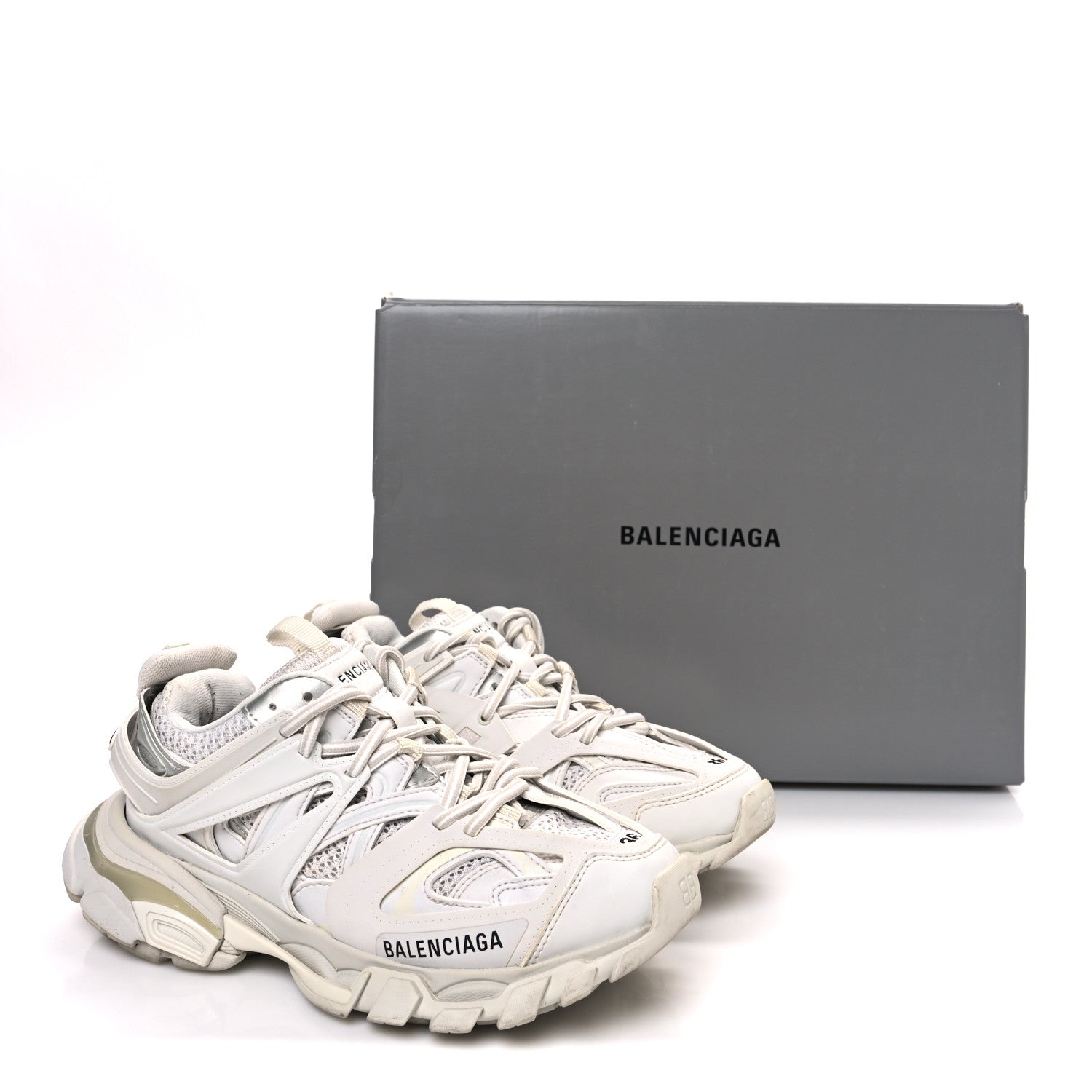 Balenciaga Rubber Mesh Fabric Monocolor Recycled Sole Womens Track