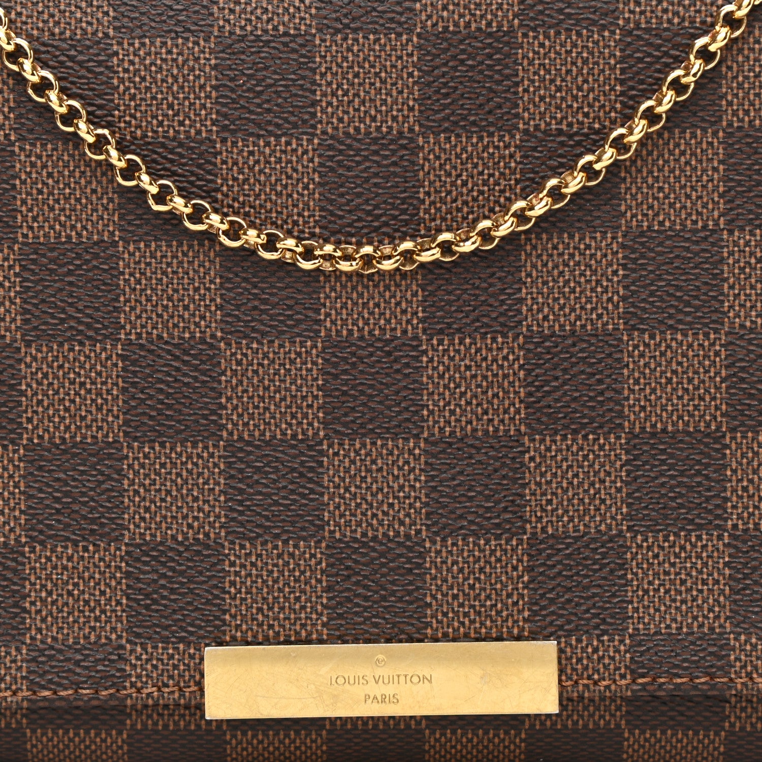 Louis Vuitton Damier Ebene Favorite MM 9 of 14