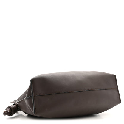 Loewe Nappa Medium Flamenco Knot Bag Chocolate 4 of 11