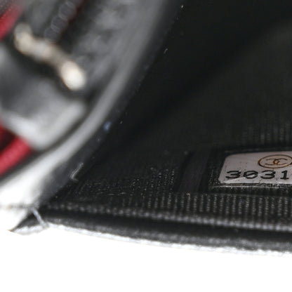 Chanel Lambskin Quilted Chanel 19 Wallet On Chain WOC Black 15 of 23