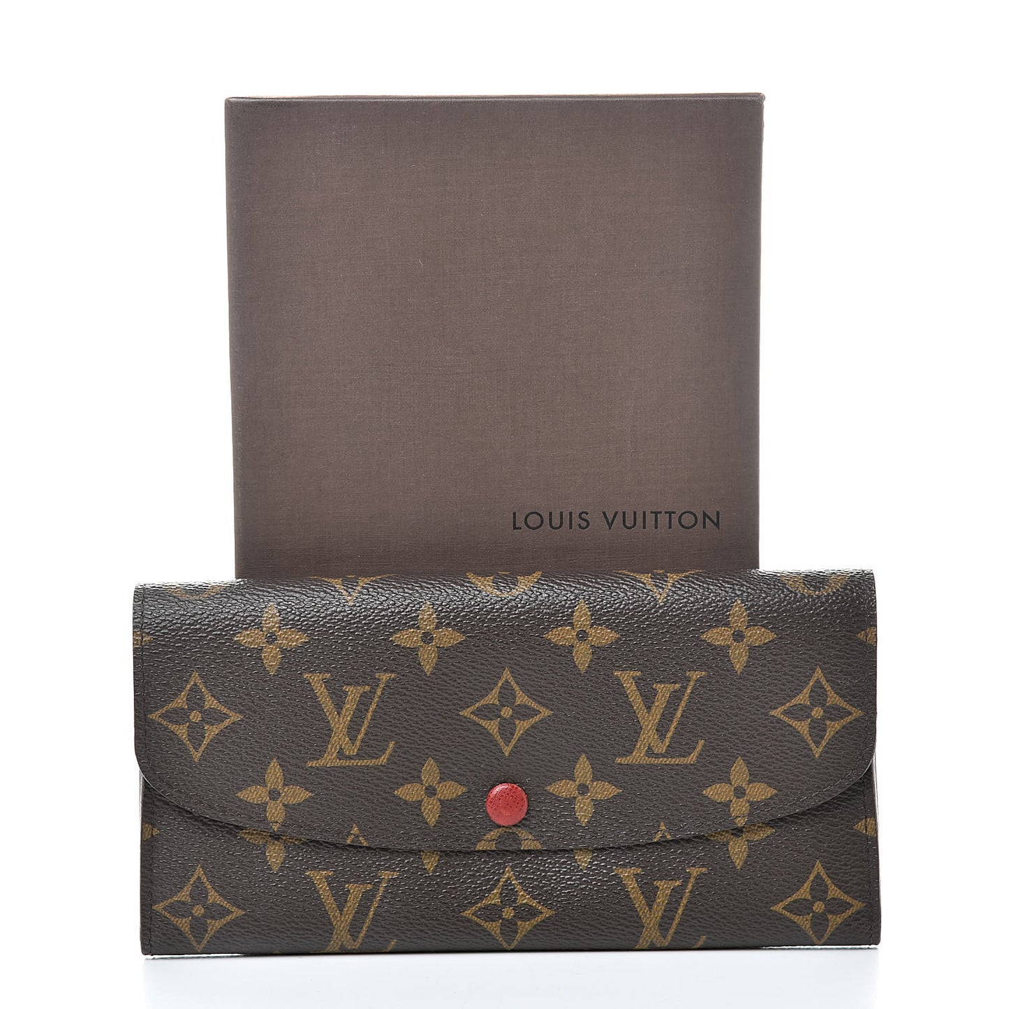 Monogram Emilie Wallet Fuchsia