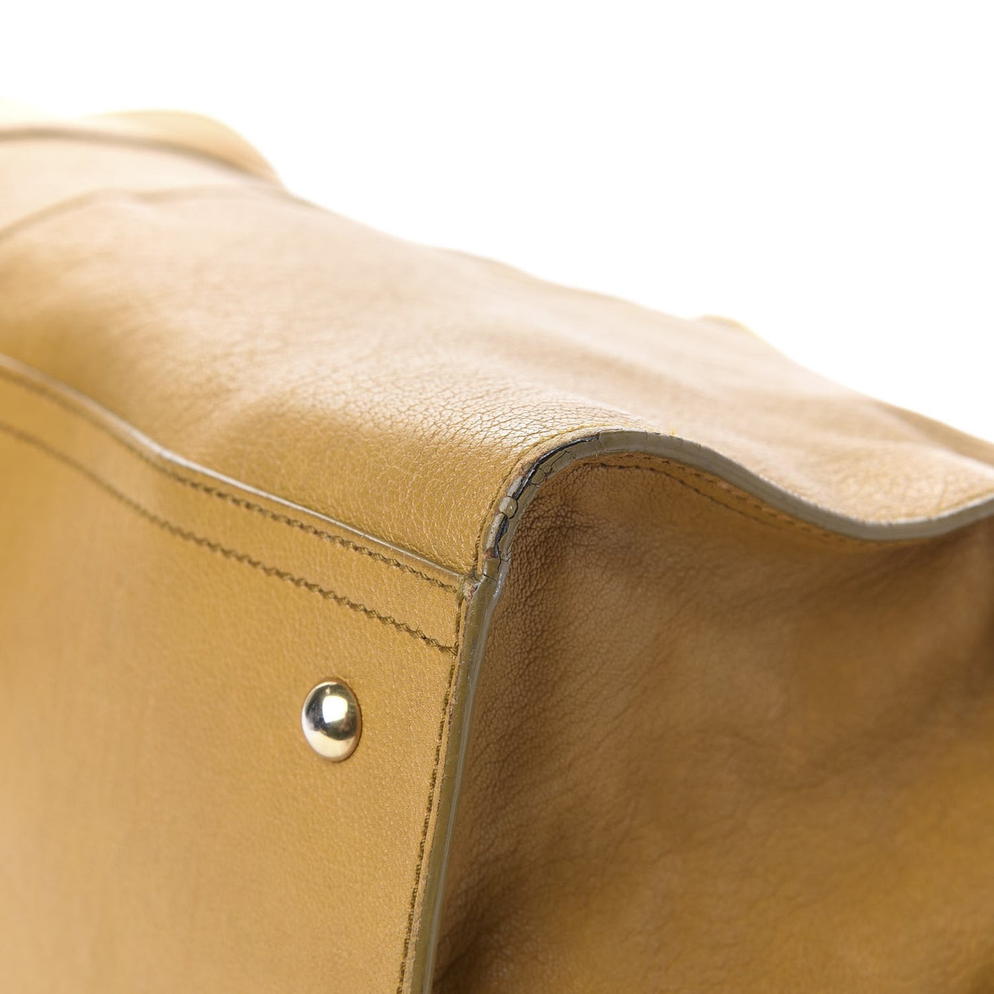 Sheepskin Large Cabas ChYc Mustard