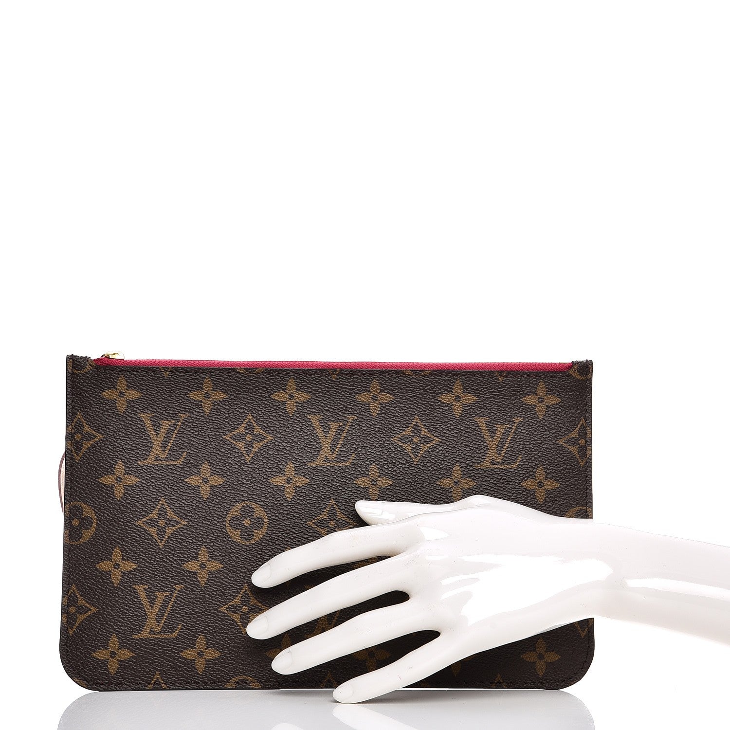 Louis Vuitton Monogram Neverfull MM GM Pochette Pivoine 2 of 7
