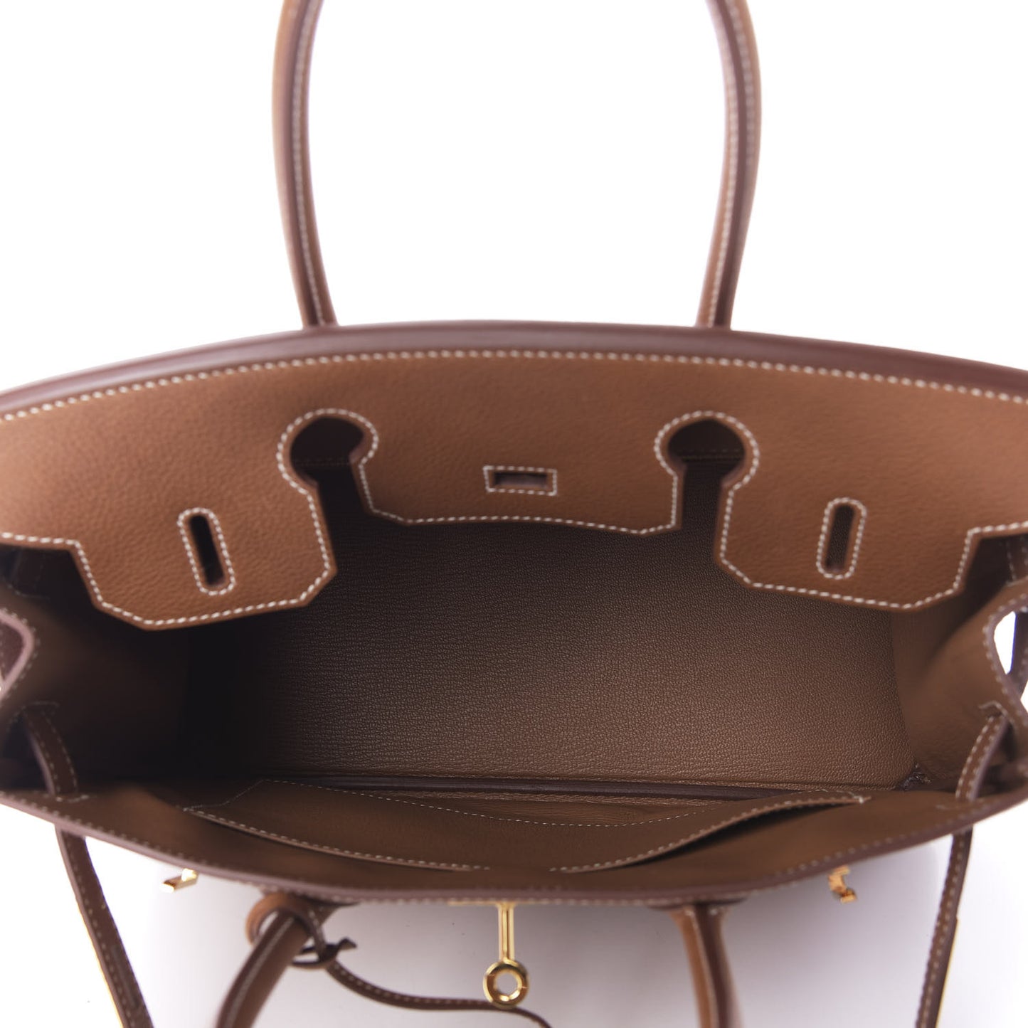Natural Barenia Faubourg Birkin 30 Fauve