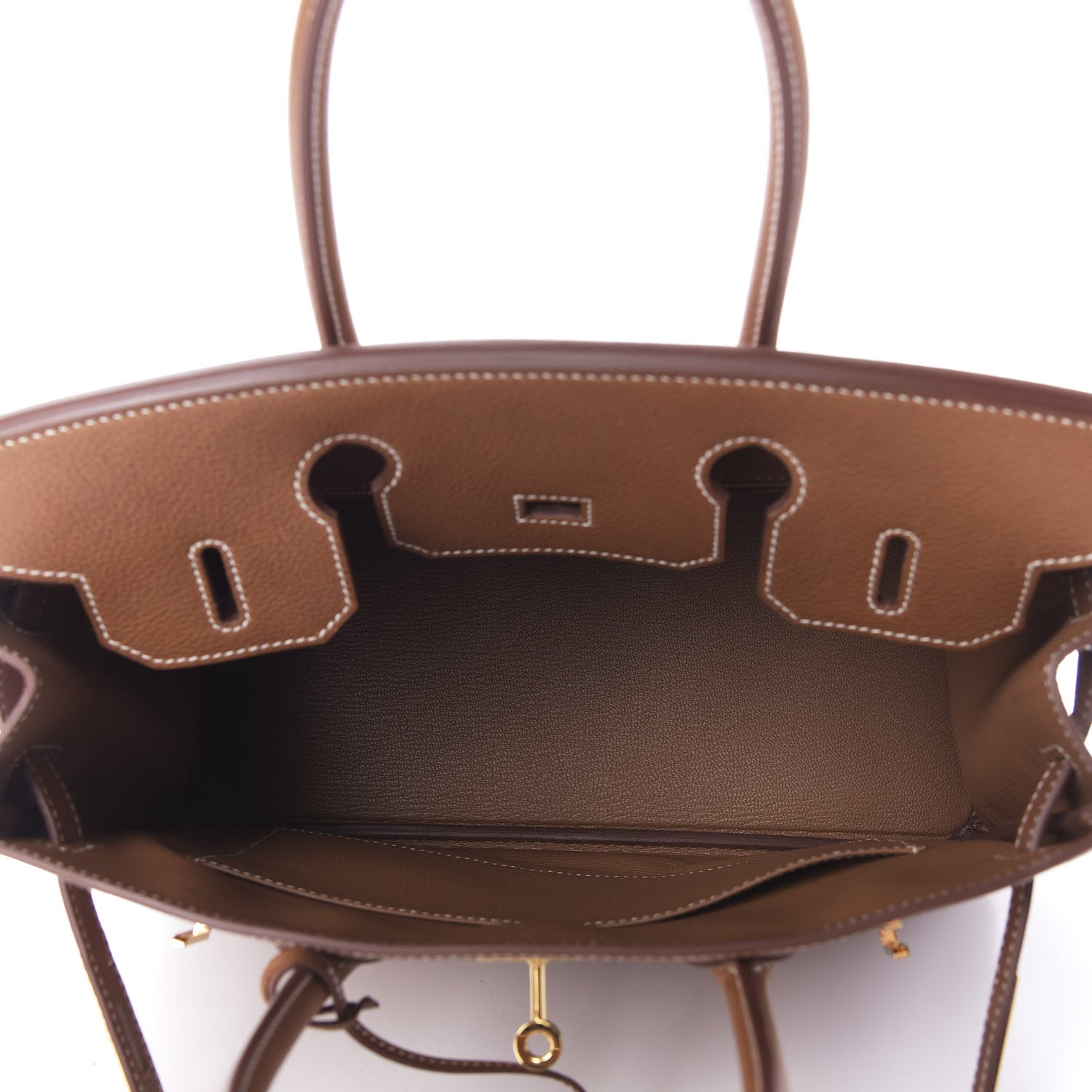 Hermes Natural Barenia Faubourg Birkin 30 Fauve 5 of 10