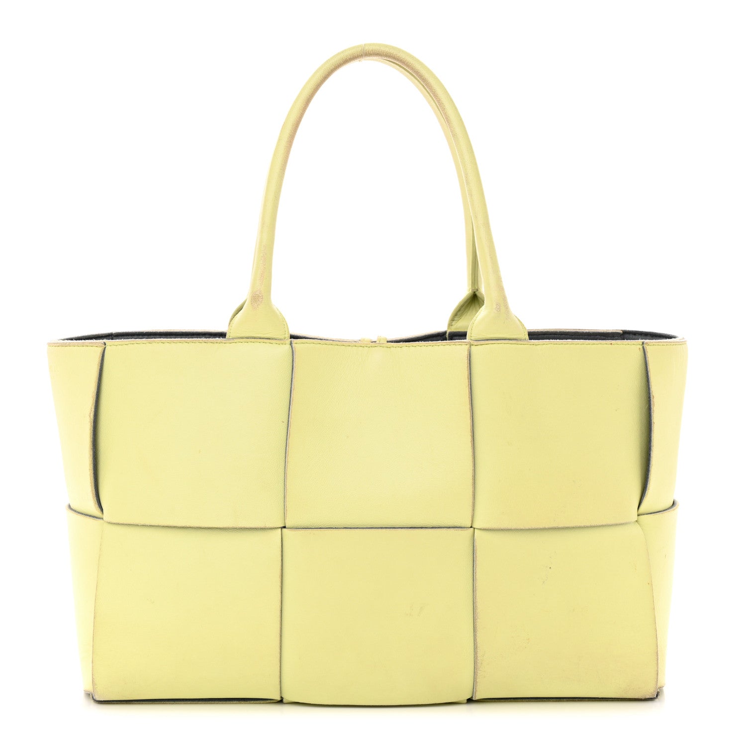Bottega Veneta Nappa Maxi Intrecciato Small Arco Tote Lemon 1 of 23