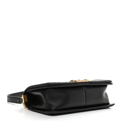 Chanel Lambskin Quilted Medium Boy Flap Black 4 of 13
