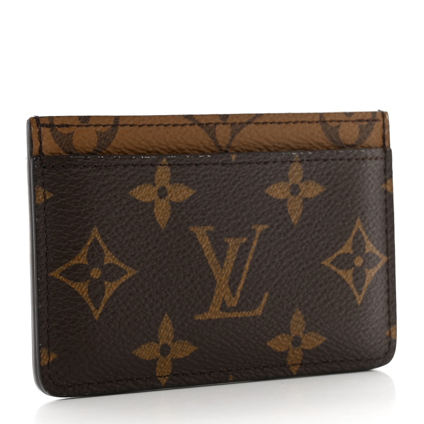 Reverse Monogram Card Holder