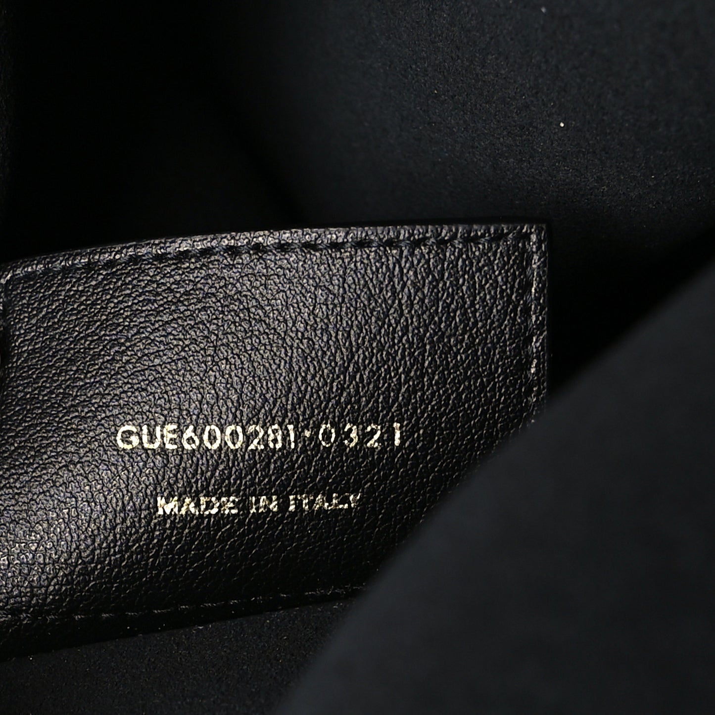 Calfskin Large Shopping Tote Black