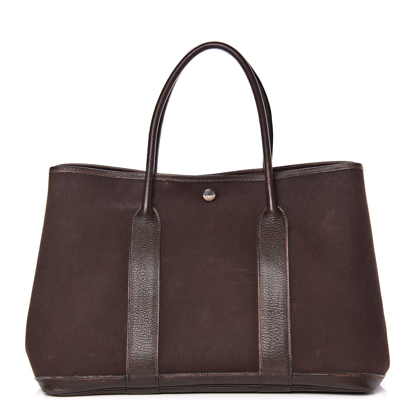 Toile Negonda Garden Party Tote 36 MM Chocolate