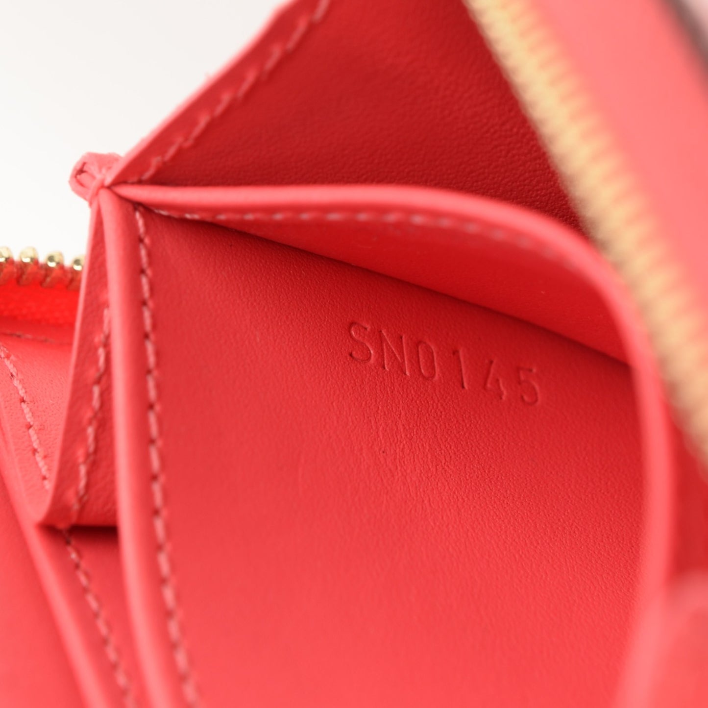 Vernis Zippy Coin Purse Rose Litchi