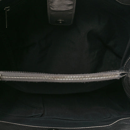 Chanel Metallic Calfskin Small Chain Me Tote Silver 5 of 10