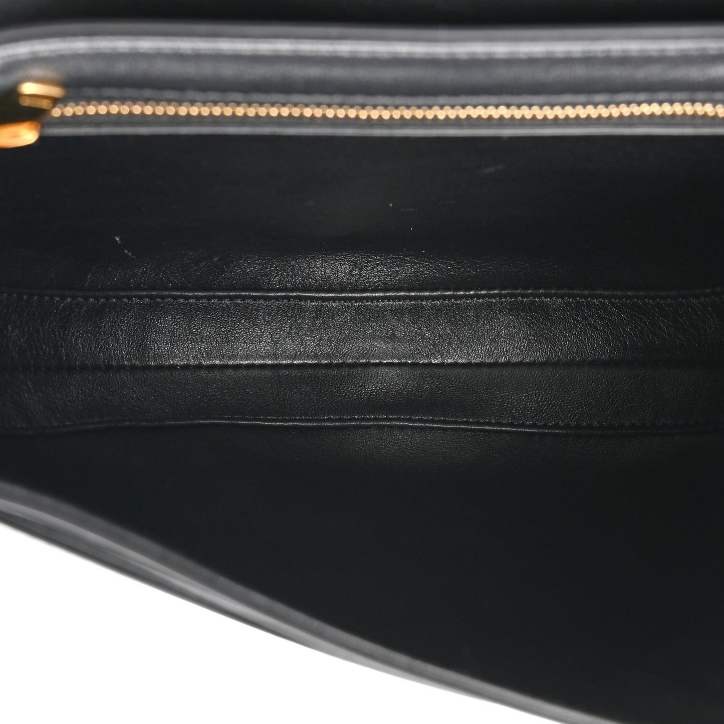 Satinated Calfskin Medium Besace 16 Black