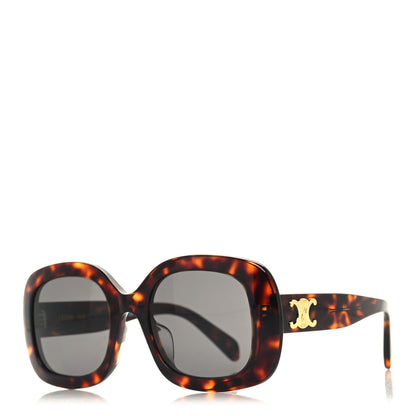 Celine Acetate Triomphe 01 Sunglasses CL40262U Tortoise 1 of 7