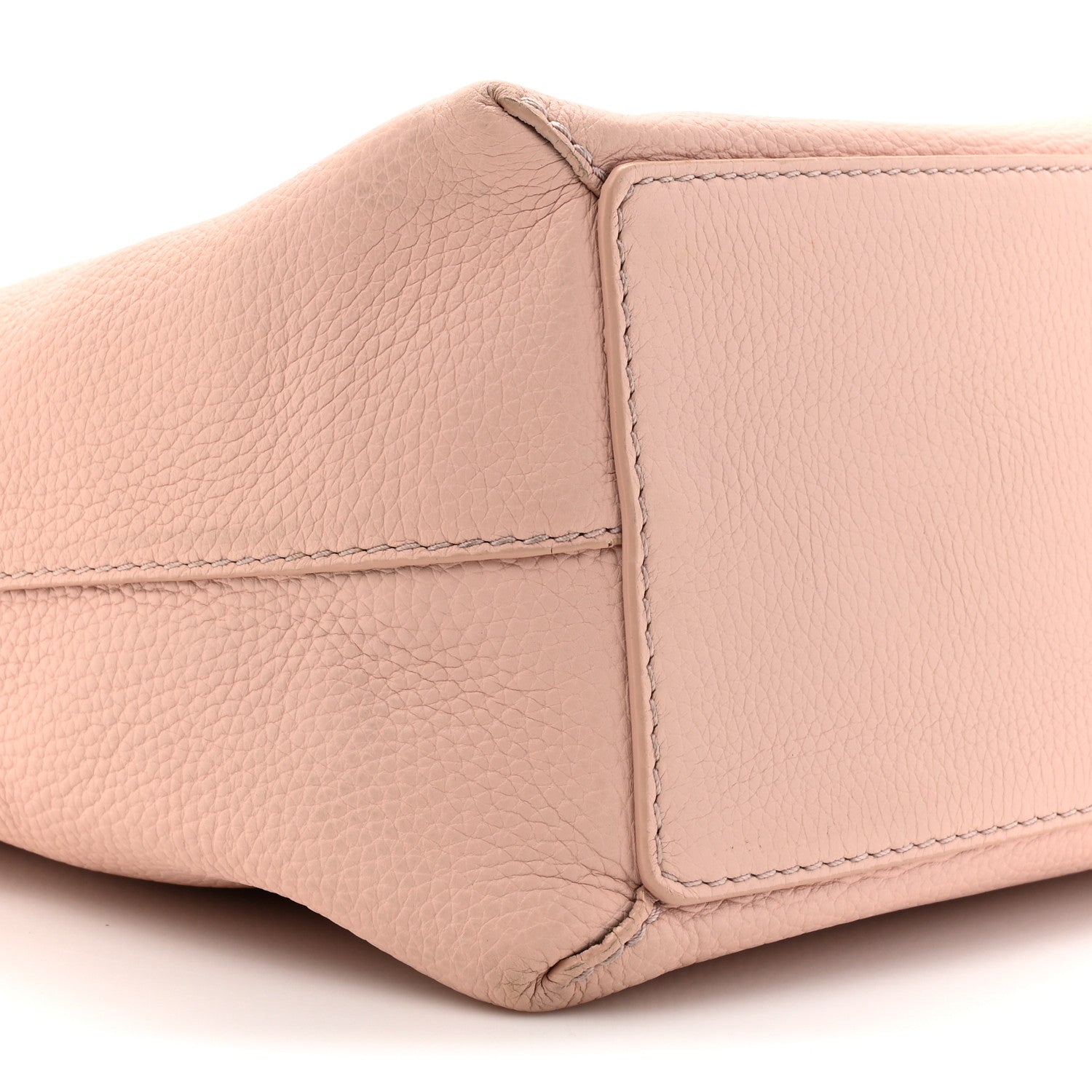 Burberry Grainy Calfskin Remington Tote Pale Ash Rose 9 of 15