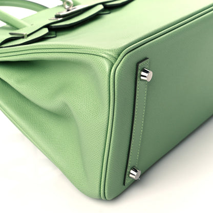 Hermes Epsom Birkin 30 Vert Criquet 9 of 11
