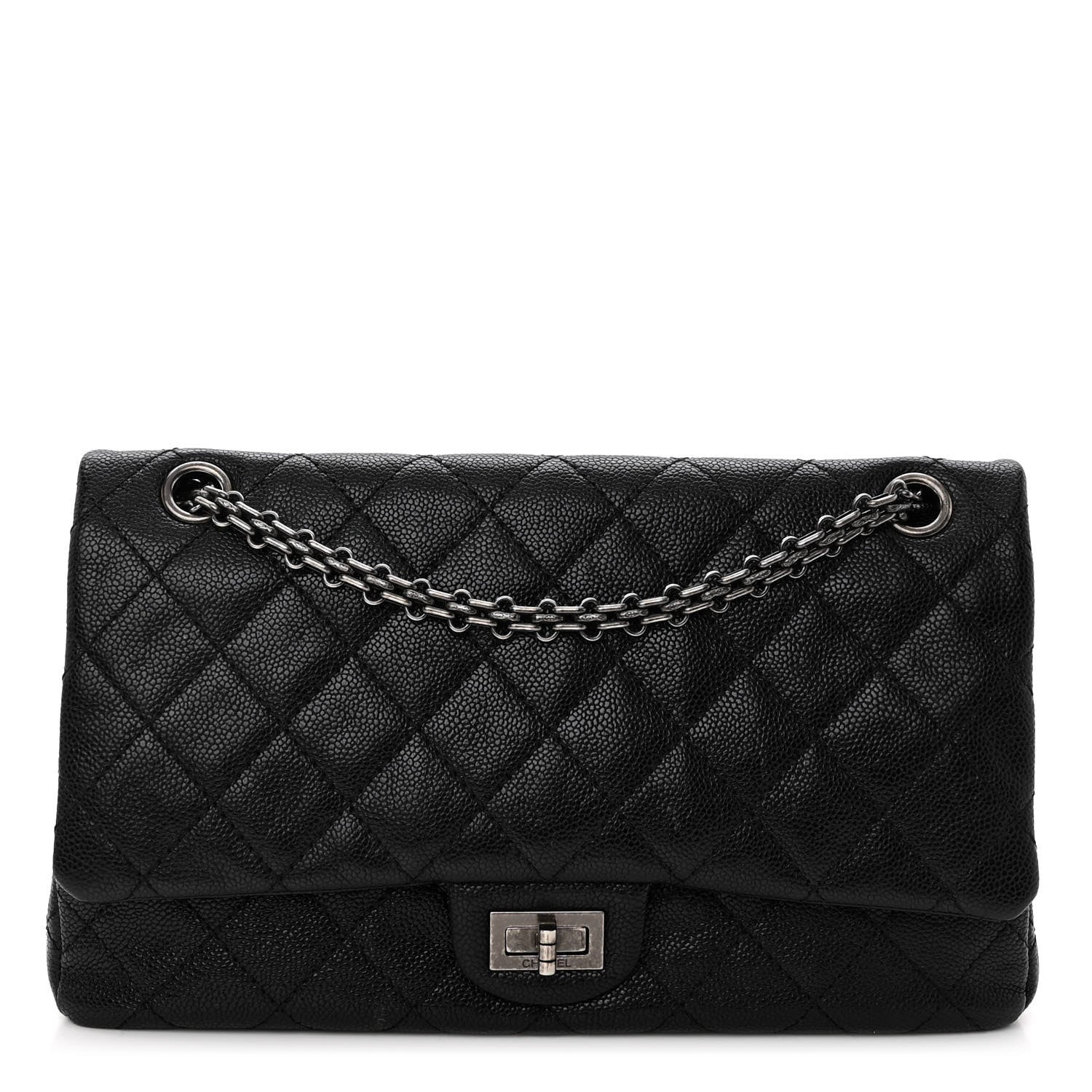Chanel Caviar Quilted 2.55 Reissue 226 Flap Black 1 of 10