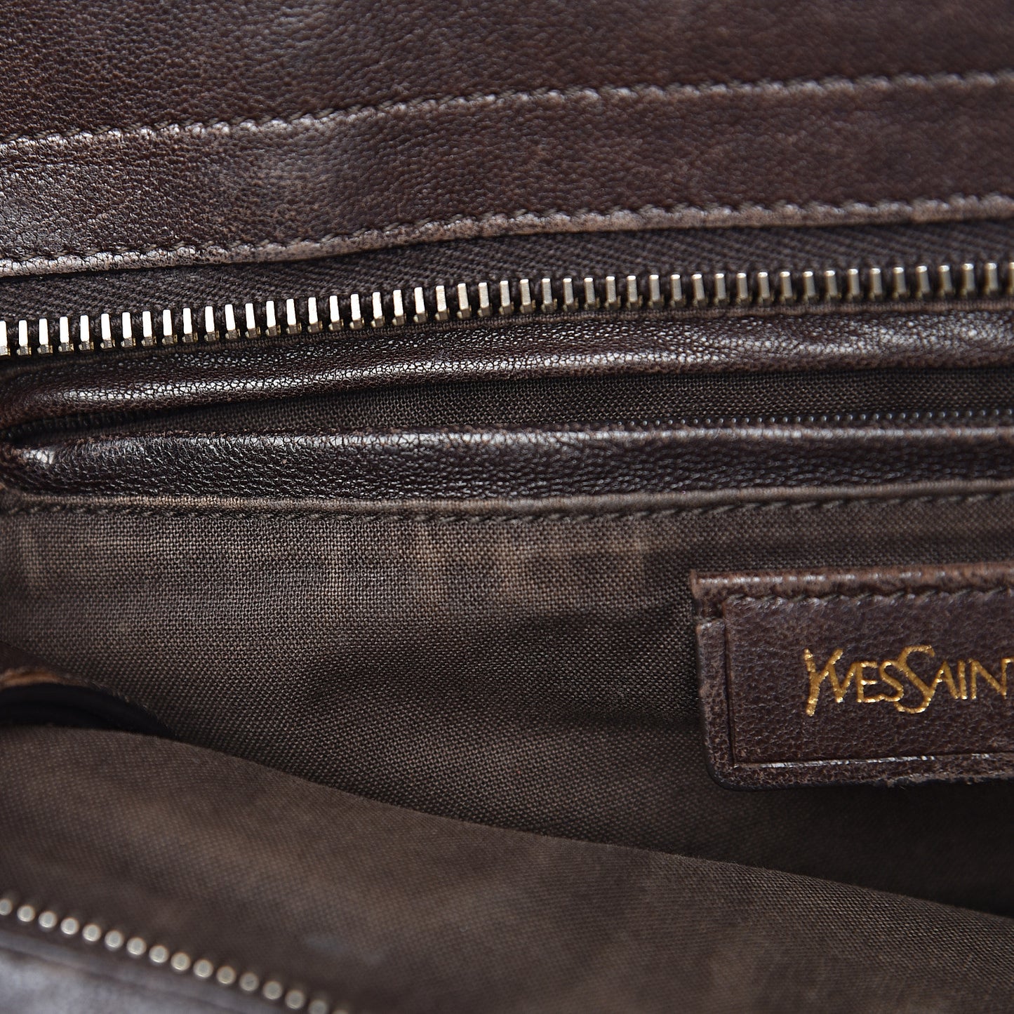 Sheepskin Small Cabas ChYc Dark Brown