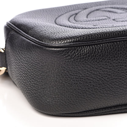 Gucci Pebbled Calfskin Small Soho Disco Bag Black 8 of 10