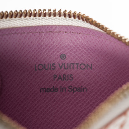 Louis Vuitton Monogram Multicolor Key Pouch White Litchi 5 of 7