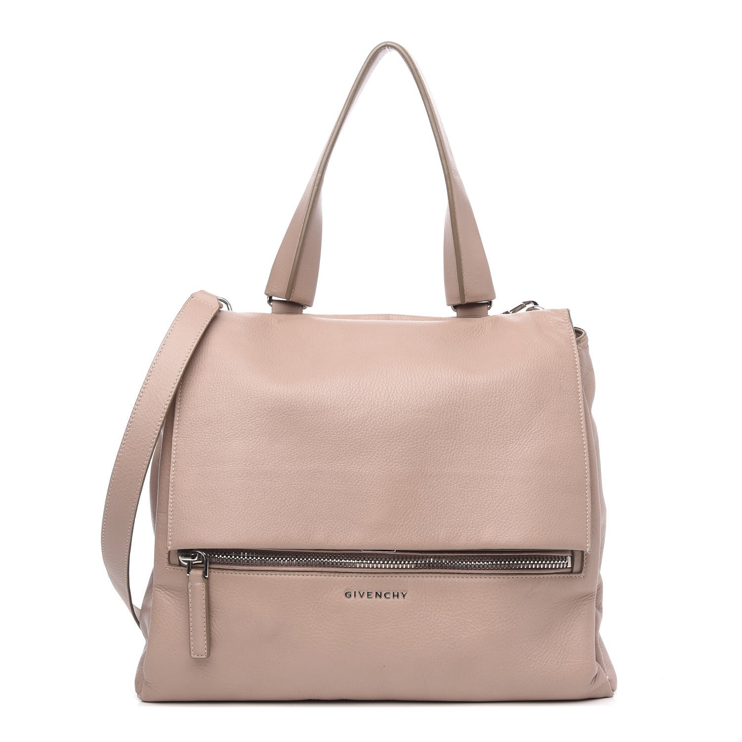 Givenchy Calfskin Medium Pandora Pure Flap Bag Sand 1 of 12
