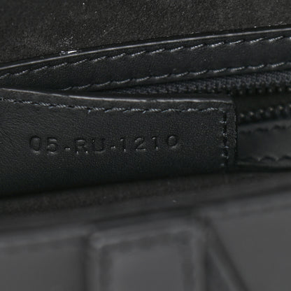 Christian Dior Ultra Matte Calfskin Saddle Bag Black 7 of 11