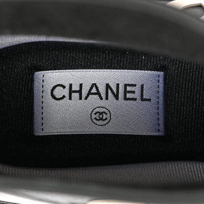 Chanel Rubber CC Print Boots 40 Black 6 of 8