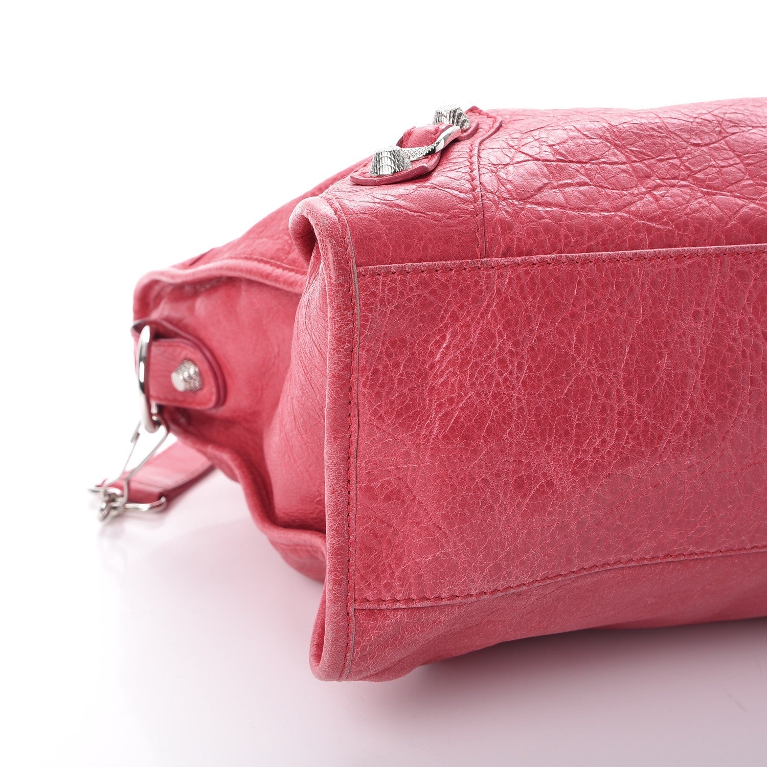 Balenciaga Agneau Giant 12 Silver Hardware City Rose Thulian 13 of 15
