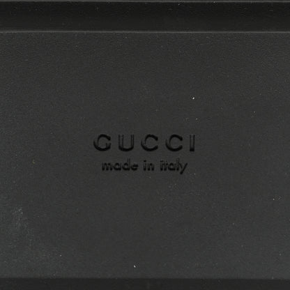 Gucci Jacquard Black Denim GG Monogram Angelina Platform 55mm Slide Sandals 38 Black Ivory 6 of 9