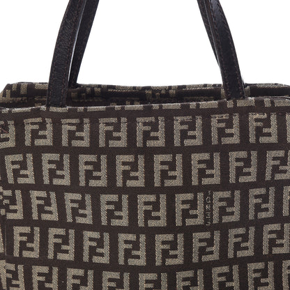 Fendi Zucchino Mini Tote Brown 8 of 10