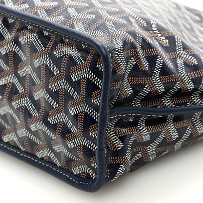 Goyard Goyardine Reversible Mini Anjou Navy 14 of 15