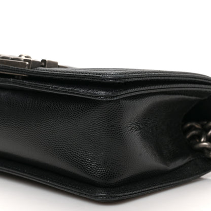 Chanel Caviar Quilted Small Boy Flap Black 9 of 9