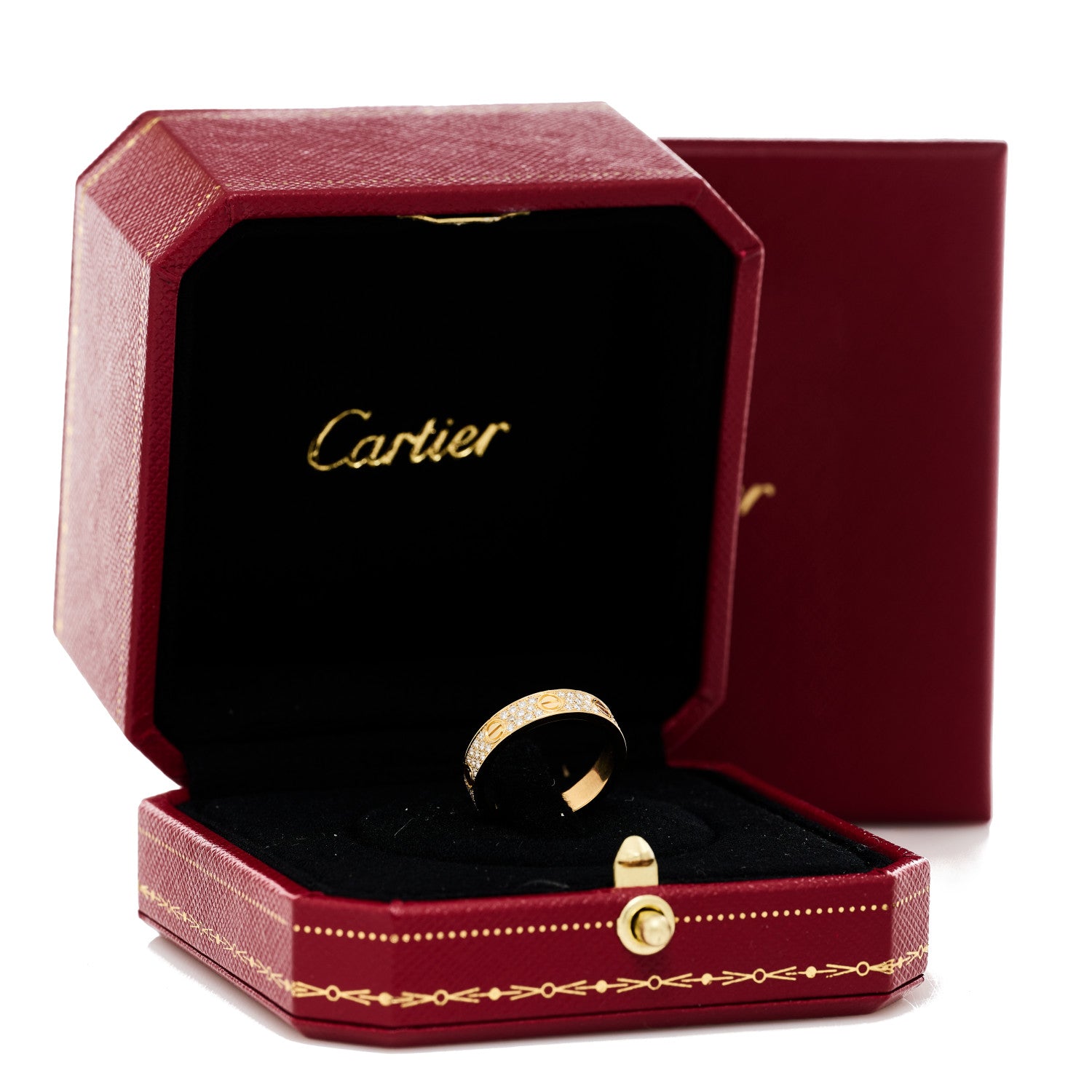 Cartier 18K Yellow Gold 5.5mm LOVE Ring 57 8 5 of 5