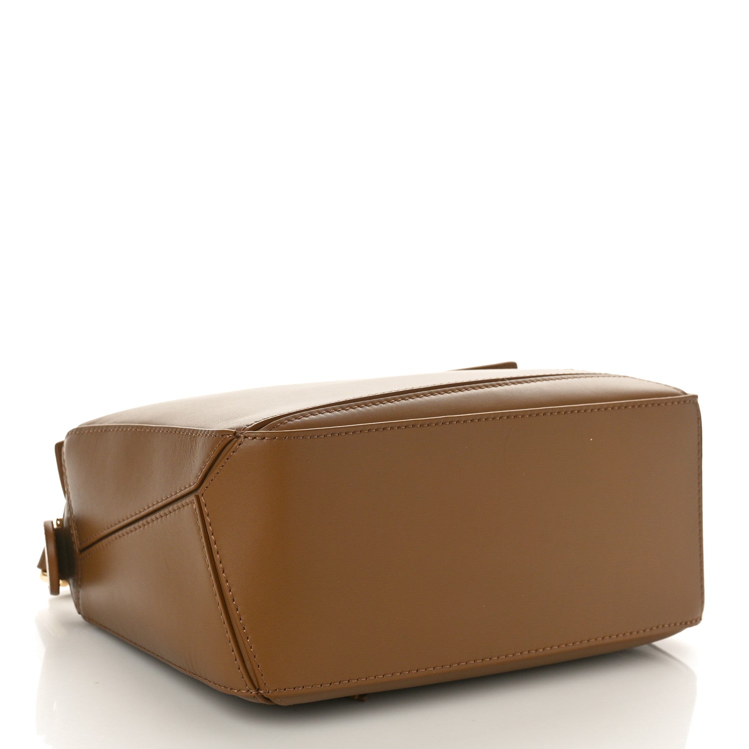 Loewe Satin Calfskin Small Puzzle Bag Oak 4 of 9