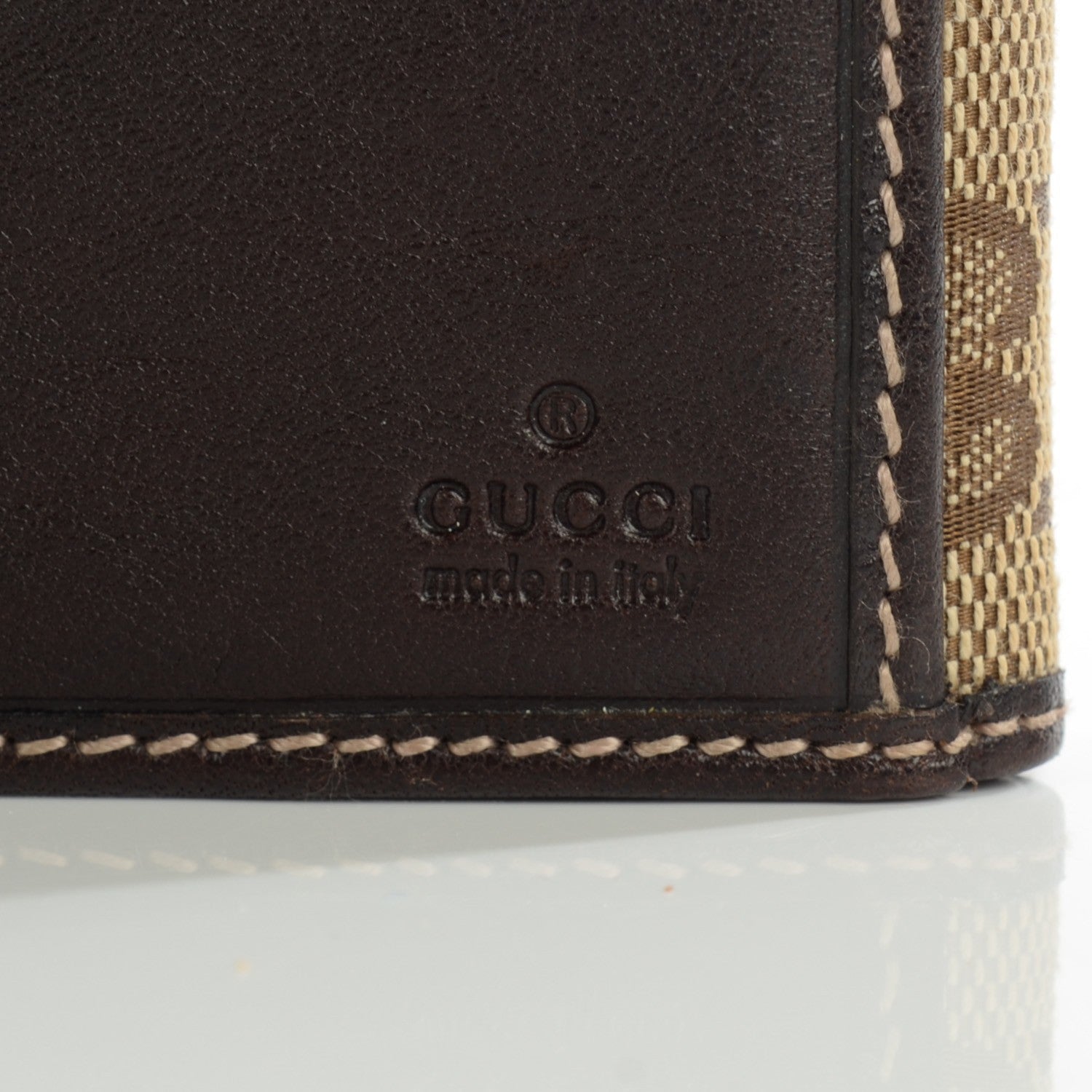 Gucci Monogram Pelham Continental Wallet Brown 5 of 6