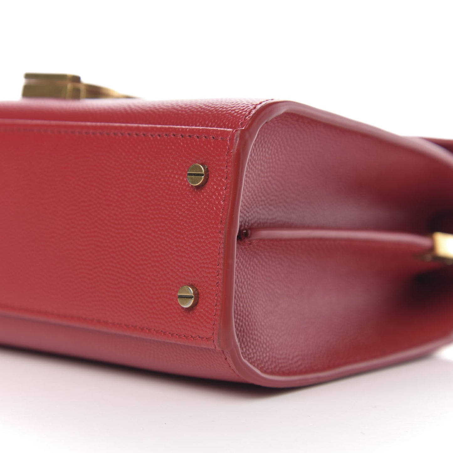 Grain de Poudre Mini Classic Monogram Cassandra Top Handle Red