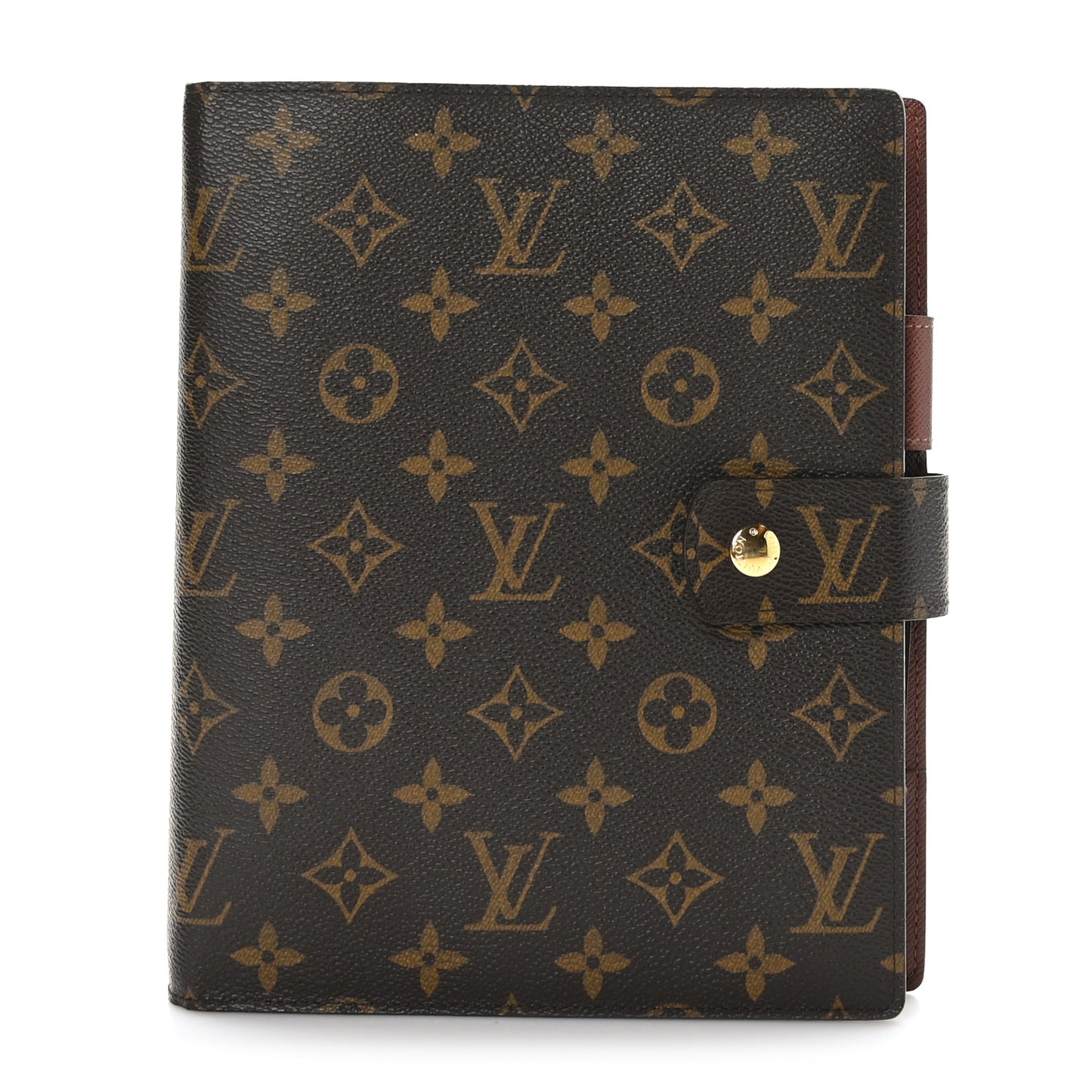Monogram Large Ring Agenda Cover