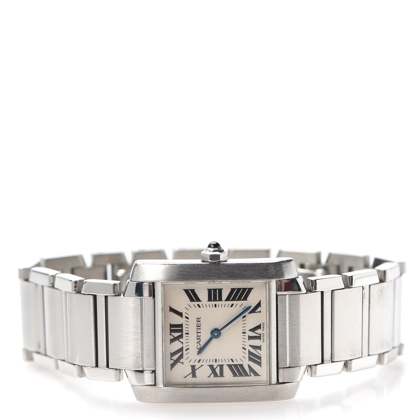 Stainless Steel 25mm Tank Francaise Quartz Watch